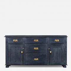 19thC English Painted Pine Dresser Base - 4394378