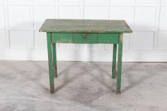 19thC English Painted Prep Table - 2665366