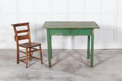19thC English Painted Prep Table - 2665369