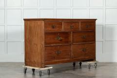 19thC English Pine Bank of Drawers - 3277048