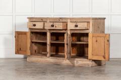 19thC English Pine Dresser Base - 2980610