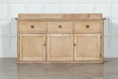 19thC English Pine Dresser Base - 3094493
