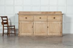 19thC English Pine Dresser Base - 3094497