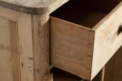 19thC English Pine Dresser Base - 3094502