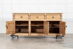 19thC English Pine Dresser Base - 4210523