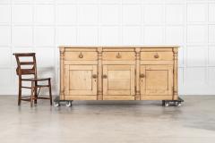 19thC English Pine Dresser Base - 4210525