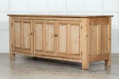 19thC English Pine Dresser Base Counter - 3094366