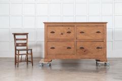 19thC English Pine Haberdashery Drawers - 3764606