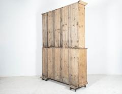 19thC English Pine Housekeepers Cupboard - 2351320