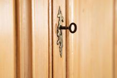 19thC English Pine Linen Cupboard - 4419931