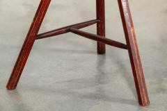 19thC English Pine Primitive Cricket Table - 3446375