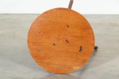 19thC English Pine Primitive Cricket Table - 3446376