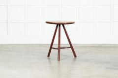 19thC English Pine Primitive Cricket Table - 3446377