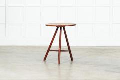 19thC English Pine Primitive Cricket Table - 3446382