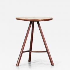 19thC English Pine Primitive Cricket Table - 3446807