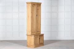 19thC English Pine Tall Cupboard - 2746166