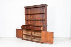 19thC English Pine Waterfall Dresser - 2606073