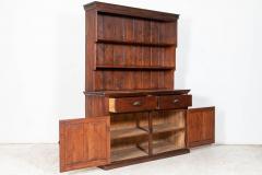 19thC English Pine Waterfall Dresser - 2606076