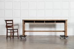 19thC English Pine Work Table - 4270666