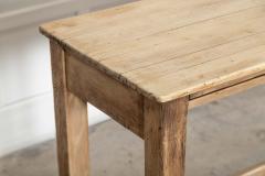 19thC English Pine Work Table - 4270672