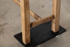 19thC English Pine Work Table - 4270674