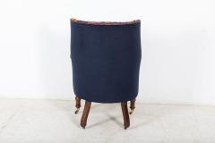 19thC English Porters Armchair Re upholstered in Liberty - 2303324