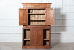 19thC English Provincial Pine Housekeepers Cabinet - 2844005