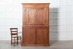 19thC English Provincial Pine Housekeepers Cabinet - 2844007