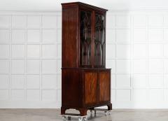 19thC English Regency Mahogany Glazed Bookcase - 3904885