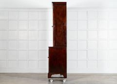 19thC English Regency Mahogany Glazed Bookcase - 3904889