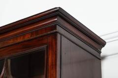 19thC English Regency Mahogany Glazed Bookcase - 3904894