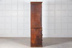 19thC English Scrumbled Pine Housekeepers Cupboard - 2722131