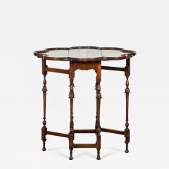 19thC English Walnut Gateleg Table - 3860198