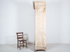 19thC French Bleached Walnut Veneer Armoire - 2136387