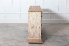 19thC French Dry Scraped Bank of Pine Drawers - 2844024