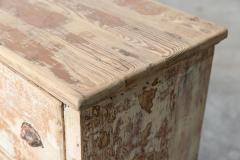 19thC French Dry Scraped Bank of Pine Drawers - 2844025