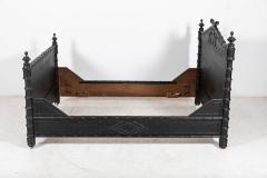 19thC French Ebonised Faux Bamboo Bedroom Suite - 2263492