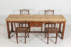 19thC French Fruitwood Drapers Table - 2047854