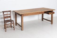 19thC French Fruitwood Refectory Table - 2152442