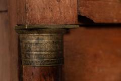 19thC French Marble Empire Fruitwood Commode - 3043469