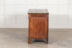 19thC French Marble Empire Fruitwood Commode - 3043472