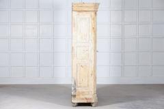 19thC French Painted Pine Armoire - 2722088