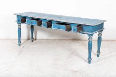 19thC French Painted Provincial Console Hall Table - 2521600