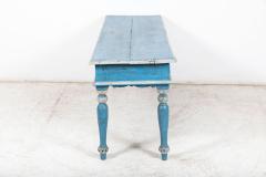 19thC French Painted Provincial Console Hall Table - 2521606