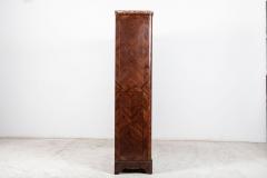 19thC French Walnut Armoire Bookcase - 2404064