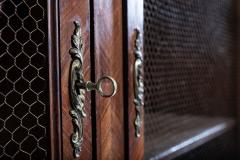 19thC French Walnut Armoire Bookcase - 2404068