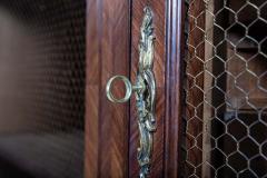 19thC French Walnut Armoire Bookcase - 2404072