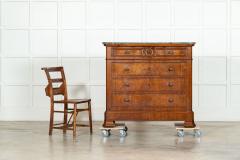 19thC French Walnut Marble Commode - 3726282