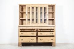 19thC Glazed Pine Housekeepers Cabinet - 2487111