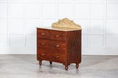 19thC Irish Grained Pine Chest Drawers - 2852224